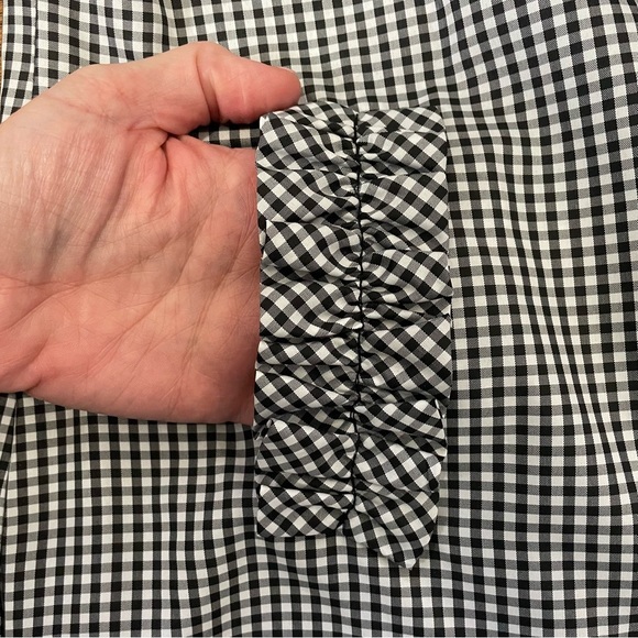 UBU Pack Your Personality Rain Jacket Black/White Checkered Size Medium - Picture 4 of 8